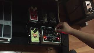 Electro Harmonix Superego Plus Preset Saving [upl. by Ammej]