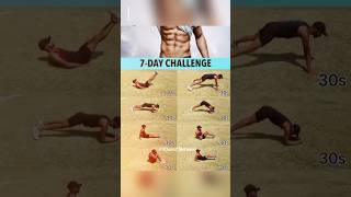 7Days Abs Challenge Get Ripped at Home No Gym Needed fitness workoutmotivation abexercises [upl. by Schroeder]