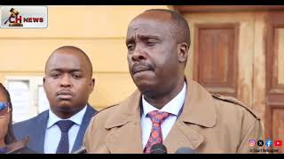 Lawyer Danstan Omari says Rashid Echesa will privately prosecute Kakamega Governor Ferdinand Baraza [upl. by Makell]