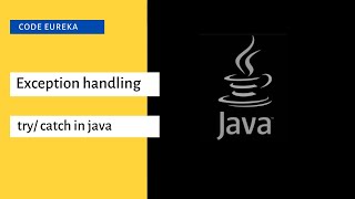 Exception handling in java malayalam  try catch in java malayalam  malayalam  Code eureka [upl. by Martel601]