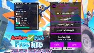 THE KING CHEATS PMM TEAM OB46 FF HACK FREE FIRE MOD MENU  THE KING CHEATS FREE FIRE FF HACK [upl. by Belford]