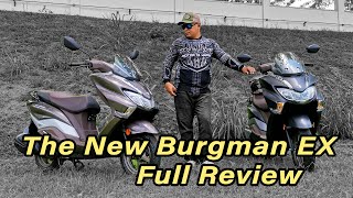 The New Suzuki Burgman Street EX Full Review [upl. by Beitch]