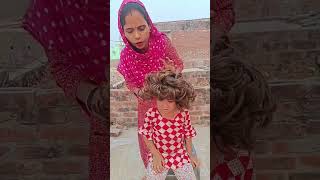 Amayra ke sare Bal kat diye comedy funny😍😔😍😔😍😝😍 [upl. by Elocim]