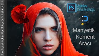 Photoshop Manyetik Kement Aracı [upl. by Deena]