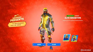 Como ABRIR el REGALO de NAVIDAD SECRETO en FESTIVAL DE INVIERNO 2023 de FORTNITE Skin GRATIS [upl. by Yrocal]