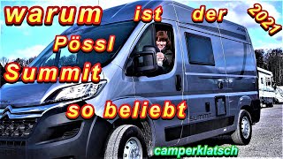 Pössl Summit 540  Prime 🔥 Modell 2021 🔥 günstige Wohnmobile Kastenwagen 🔥 Camper Van Test Review [upl. by Yulma]