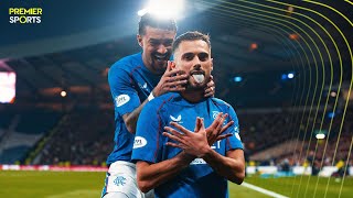 HIGHLIGHTS  Motherwell 12 Rangers  Nedim Bajrami sends Rangers to Premier Sports Cup Final [upl. by Athenian]