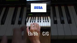 Sega Logo Startup Sound in Sonic the Hedgehog Games 🎮🦔🦊 Piano Tutorial [upl. by Ateuqirne243]