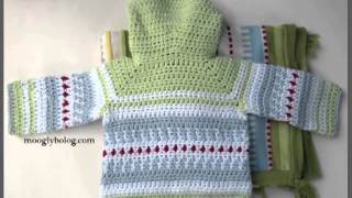 Baby Cardigan Crochet Pattern [upl. by Marola]