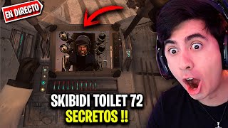 🔴AHORA SKIBIDI TOILET 72  MI REACCIÓN y SECRETOS  JorgeIsaac115 [upl. by Solraced405]