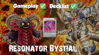 Resonator Bystial  Gameplay amp Decklist Yugioh Master Duel [upl. by Anoo426]