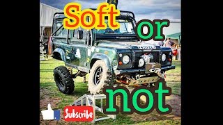 SUSPENSION TEST  MN99  Deffender D90  RC car Land Rover  Soft Tyre  Soft Suspension [upl. by Willabella]