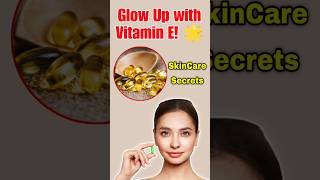 quotGlow Up with Vitamin E 🌟 SkinCareSecrets healthyskinsecrets vitamineforskin vitamine tips [upl. by Yendic399]