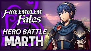 Fire Emblem Fates  Hero Battle  Hero King Marth Amiibo [upl. by Kostman952]