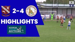 HIGHLIGHTS Maybole 24 Kilwinning Rangers [upl. by Xonel409]