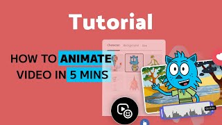 FULL TUTORIAL How to Create 2 Character Animation in 5 mins with Adobe Express [upl. by Snevets]