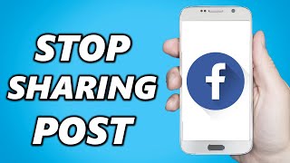 How to Stop People from Sharing your Post on Facebook [upl. by Ferrigno]