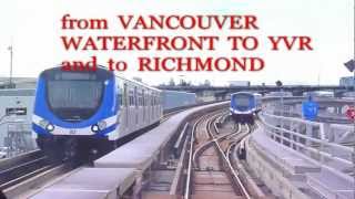 VANCOUVER DOWNTOWN to VANCOUVER INTERNATIONAL AIRPORT  YVR [upl. by Aikym]