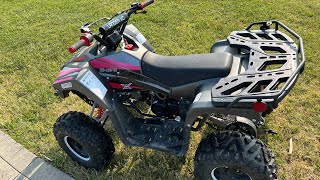 Coolster Lander XD125cc ATV Review [upl. by Auqinu471]