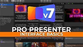 ProPresenter 7  Interface Training amp Basics for Beginners [upl. by Allesor146]