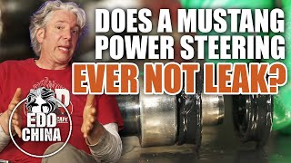 Is It Possible For A Mustang Power Steering To Ever Not Leak  Workshop Diaries  Edd China [upl. by Yllen612]