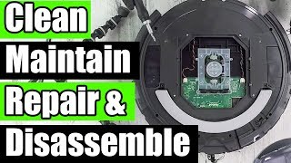 How to Clean Maintain Repair and Disassemble EVERYTHING on a Roomba 600 Series 690 675 650 etc [upl. by Anh]