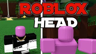 HOW TO BUILD ROBLOX HEAD  Build A Boat For Treasure [upl. by Romonda]