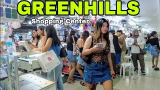 GREENHILLS SHOPPING CENTER 2024 TOUR San Juan Metro Manila Philippines 4K [upl. by Nytsud]