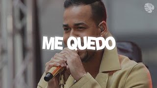 Romeo Santos amp Zacarías Ferreira  Me Quedo Letra [upl. by Nyladam]