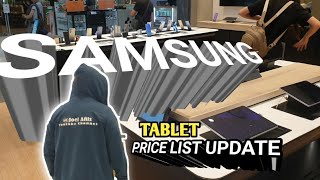 SAMSUNG TABLET PRICES UPDATE TAB S10TAB S10 ULTRATAB A9TAB A9 TAB S9 5GTAB S9 FE TAB S9FE 5G [upl. by Maud]