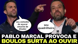 PABLO MARÇAL ACABA COM TABATA AMARAL E BOULOS AO VIVO EM DEBATE E PLATEIA NÃO AGUENTA  QUE MOMENTO [upl. by Githens]