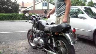 Honda cb400f Cafe Racer Custom Built engine [upl. by Yzzik447]