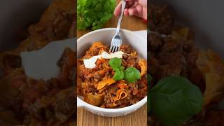 OnePot Pan Lasagna Recipe  Quick amp Delicious Comfort Food 🍝 Shorts [upl. by Carberry]