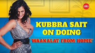 In Conversation Sacred Games star Kubbra Sait on doing Wakalat from Home [upl. by Maire578]