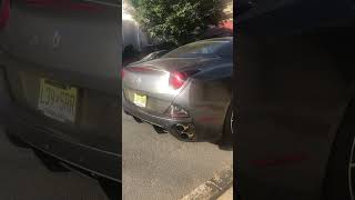 Nice Ferrari on Bergen Avenue Kearny New Jersey Saturday 101924 [upl. by Neslund]