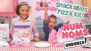 UNBOXED  Num Noms  Season 4 Episode 2 Snackables Pizza Kit [upl. by Hazeghi]