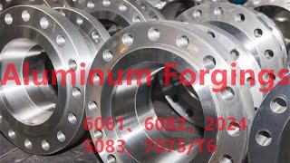 7075 Aluminum forgings supplier508360616082anodized aluminum alloy forged components manufacturer [upl. by Enobe61]