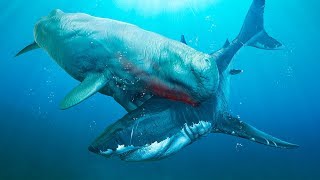 6 Biggest Megalodon Enemies Ever Existed [upl. by Alimrahs]