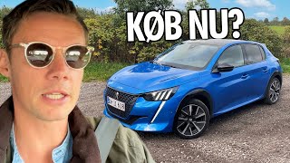 ER det her DANMARKS bedste elbil til under 300000 kr LIGE NU  Peugeot E208 2022 [upl. by Eniledgam]