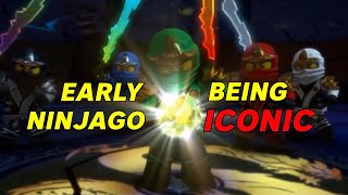 Early Ninjago Being Iconic For 10 Minutes 100 Subs Special [upl. by Tiras329]