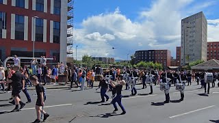 Camlachie Loyal Star Flute Band  Glasgow Boyne Celebrations 6thJuly 2024 [upl. by Esiled297]