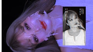 Halloween makeup idea cracked doll makeup tutorial [upl. by Mayrim]