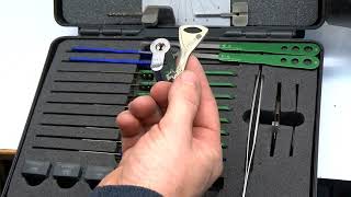 Lockpicking Abloy lock  Overview Abloy Protec Decoder [upl. by Yenots]