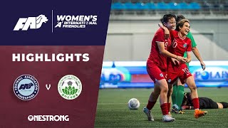 Highlights Singapore 90 Macau  Danelle scores HATTRICK in Lionesses biggest win [upl. by Vittoria]