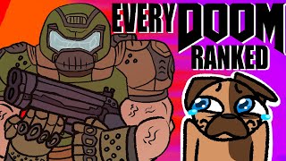 I Played Every DOOM Game for the First Time [upl. by Naicad292]