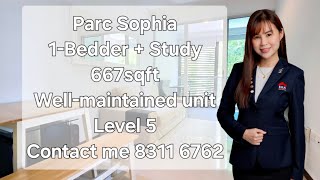 Parc Sophia 1Bedder  Study 667sqft [upl. by Florio]