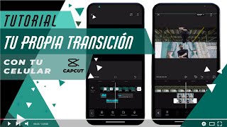 CREA TUS PROPIAS TRANSICIONES DE VIDEO  📲 TUTORIAL CAPCUT [upl. by Elumas]