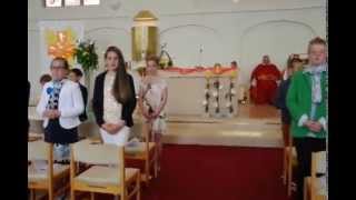 Heilig Vormsel 2014  SintAndreaskerk Woumen [upl. by Nosloc]