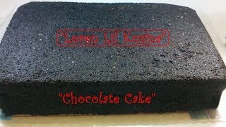 Chocolate Cake Sponge  Filipino Version  Homemade Rec 9x13 [upl. by Partridge]