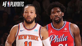 Philadelphia 76ers vs New York Knicks  Full Game 1 Highlights  April 20 2024  2024 NBA Playoffs [upl. by Dunn]